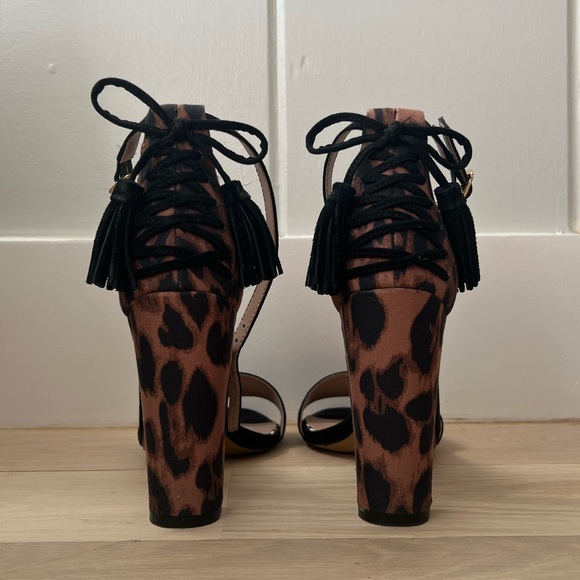 Betsey Johnson Leopard Print Sandals - Picture 8 of 8